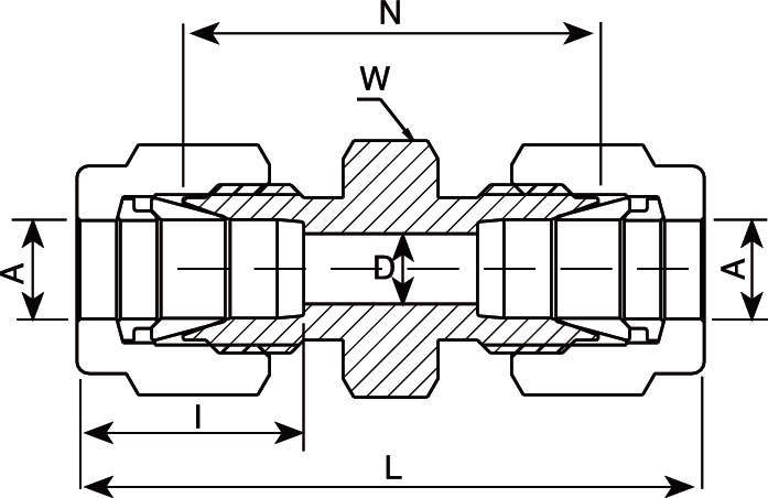 V-Lok 스트레이트유니온