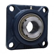 UKF 각플랜지형(테이퍼구멍·커버포함)