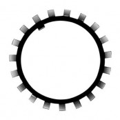 구름베어링용 와셔