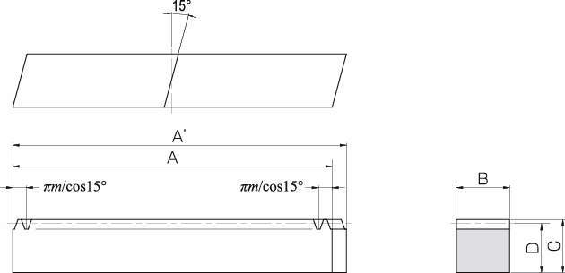SRH 헬리컬 랙기어
