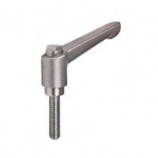 LDMS-AS 클램프레버(수나사·전체스테인레스)