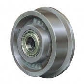 볼베어링들이편플랜지차륜