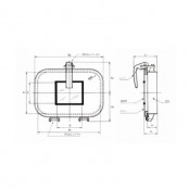 원터치창 하이네크형 투명창붙이타입