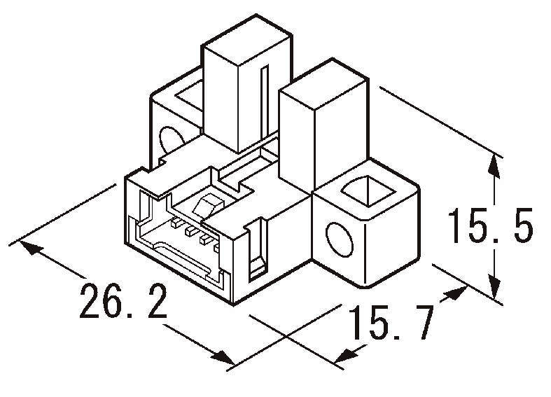 컨넥터내장·ㄷ자형형마이크로포토센서(앰프내장) PM-64시리즈