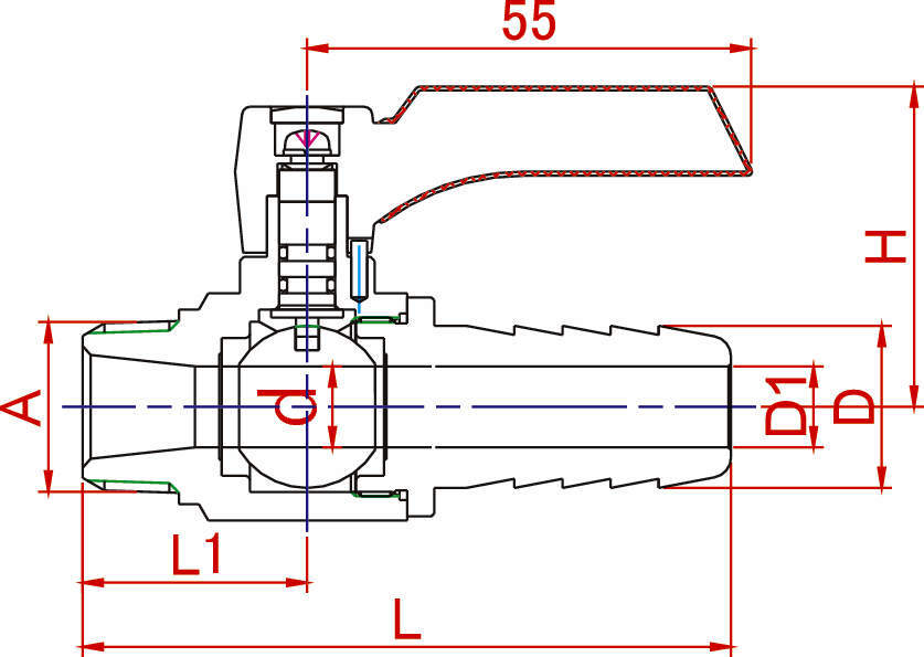 에이스볼ZERO BH 호스, 튜브용