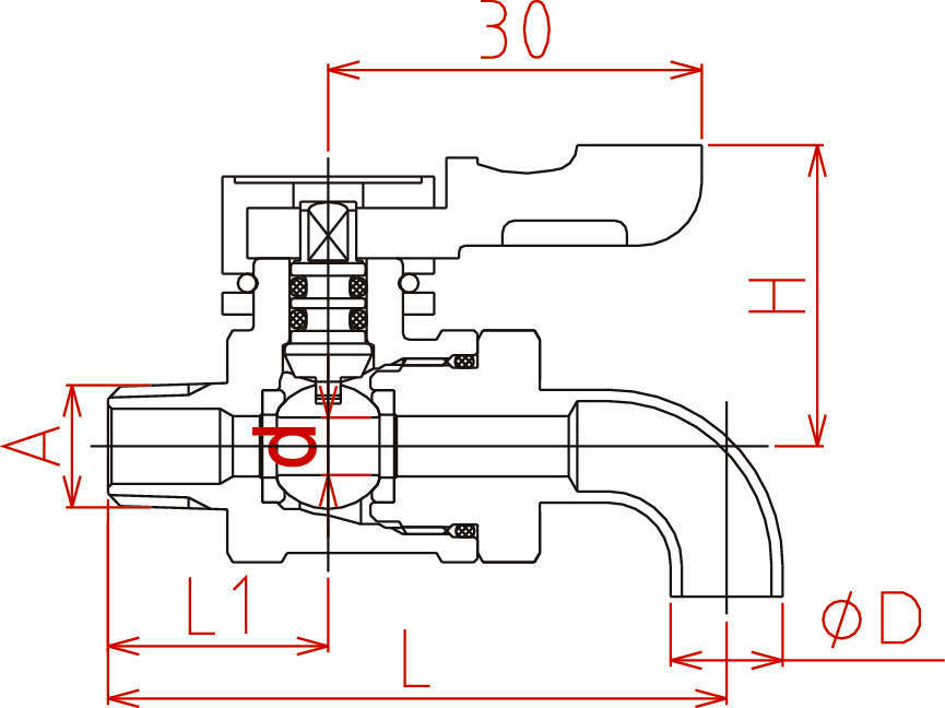 에이스볼-21 UL 외나사드레인형