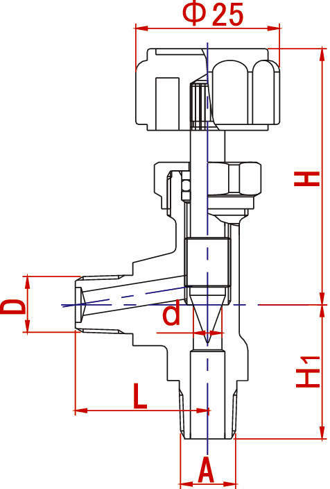 ciccolo 앵글형 CS 양외나사형