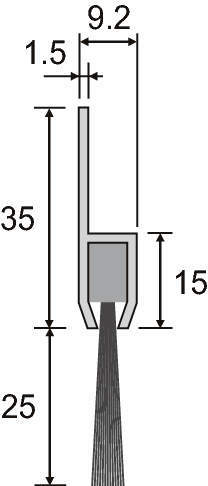 바스트립브러시 H-TYPE