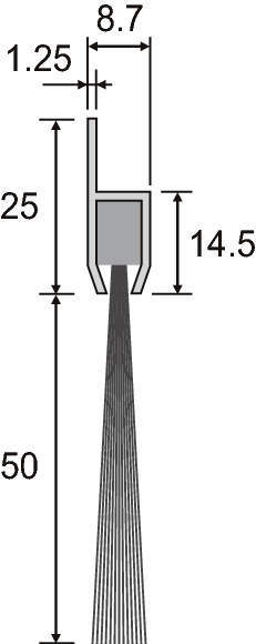 바스트립브러시 H-TYPE