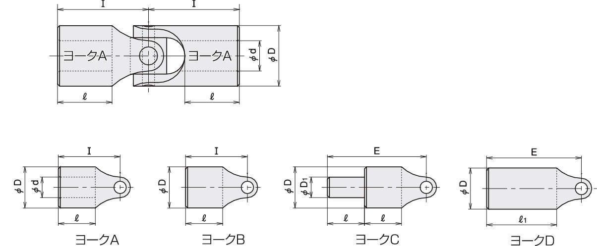 유니버셜조인트 미니츄어타입MM형