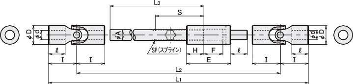 축딸린조인트 베어링타입K-P형