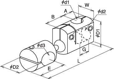 3차원브라켓 샤프트타입(수평취부)