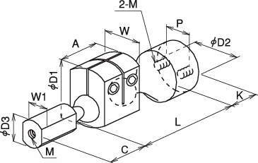 3차원브라켓 더블타입