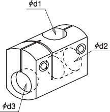 3차원브라켓 샤프트타입