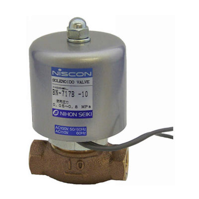 2방향전자변 파이로트식2포트밸브(공기·마스터밸브) BN-717시리즈