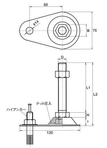 D-E2/D-E2-ST 앵커고정용