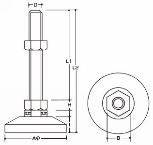 WD-C3／WD-C3·S 접시와이드타입(스러스트베어링장착)