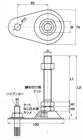 D-J-E2 나사부흔들림방지 앵커고정용