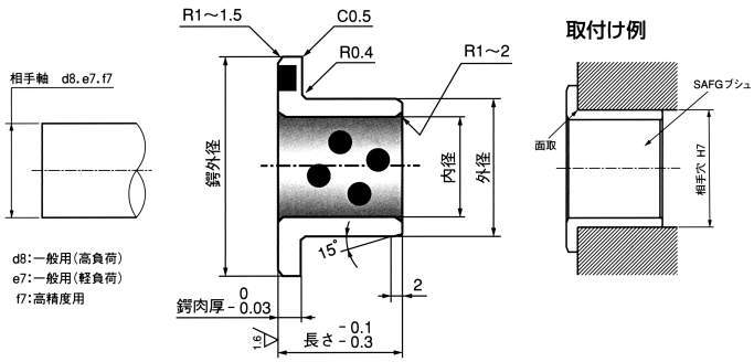 다이슬라이드 차양붙이부시 SAFG