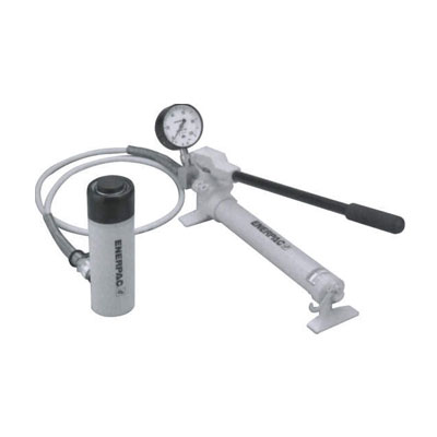 수동펌프＆실린더세트(스틸펌프＋스틸실린더)