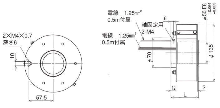 통신·제어용슬립링 SRP-13575시리즈