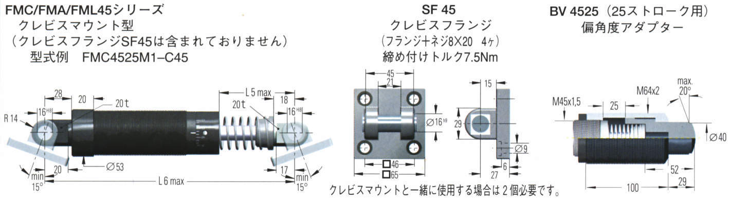 매그넘시리즈 자력보정형FMC45·조정형FMA／FML45시리즈