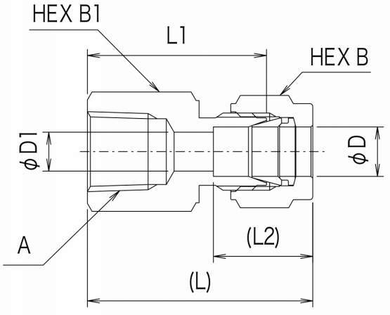 파워풀록 게이지유니온(Rc나사)