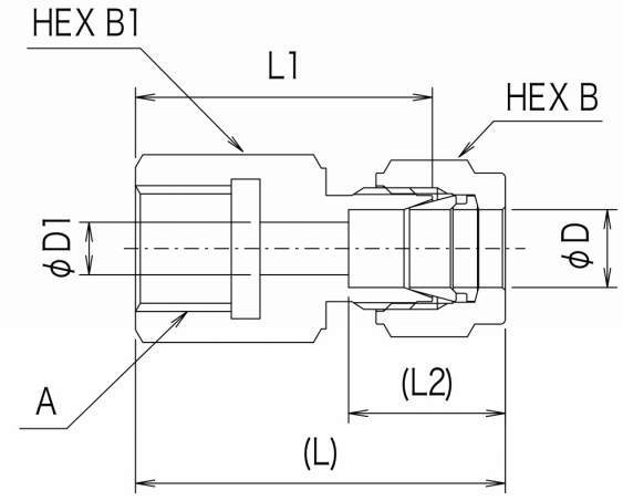 파워풀록 게이지유니온(G나사)