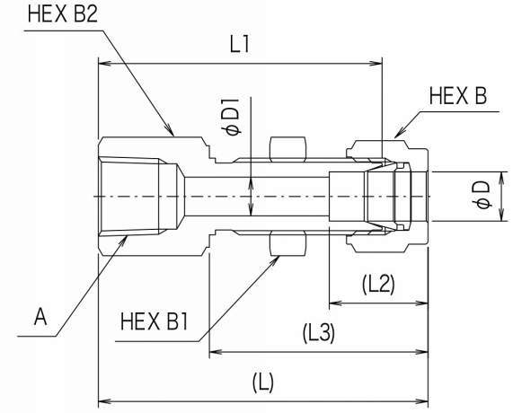파워풀록 게이지판넬유니온(Rc나사)