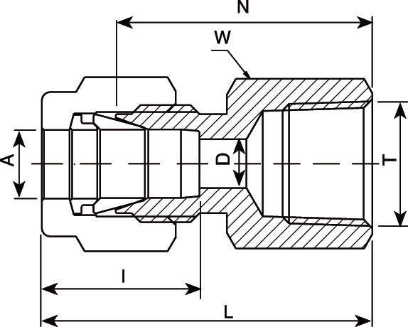 V-Lok 게이지유니온(Rc)