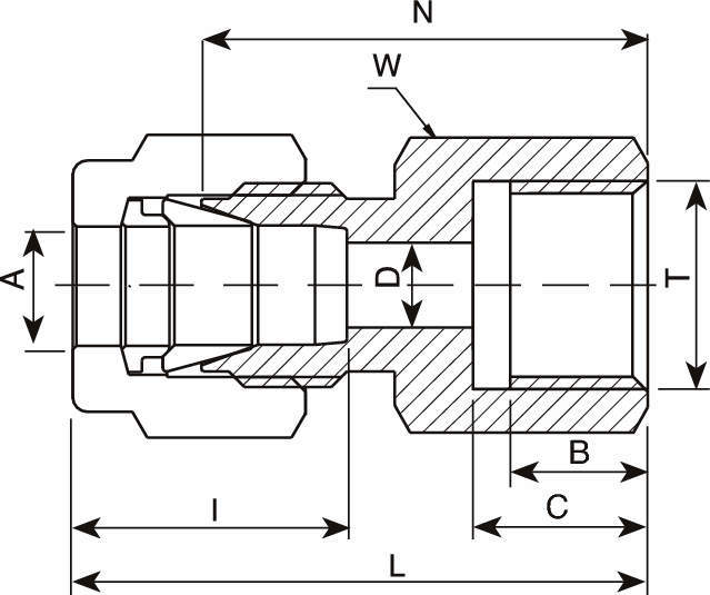 V-Lok 게이지유니온(G)
