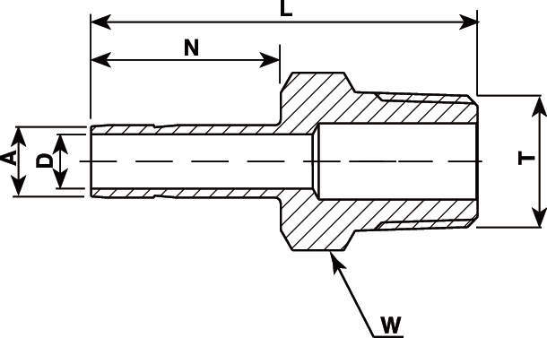 V-Lok 튜브어댑터(R)