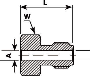 V-Lok 크로마트그래프용튜브컨넥터 수너트