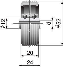 플라스틱휠 SERIES 2130(복열볼타입)