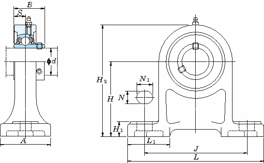 UCPH 심고필로형(원통형구멍)