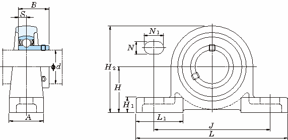 BLP 소형·경량필로형(원통형구멍)