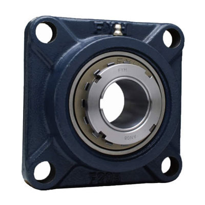 UKF 각플랜지형(테이퍼구멍·커버포함)