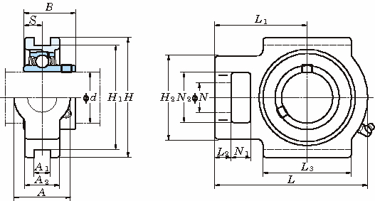 UCT 테이크업형(원통형구멍)