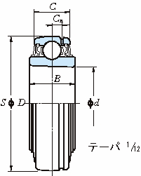 UK 인서트베어링(테이퍼구멍)
