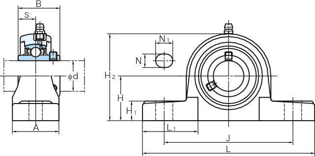 플라스틱시리즈 UCVP-S6 필로형유니트