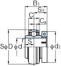 NC 인서트베어링(동심칼라포함)