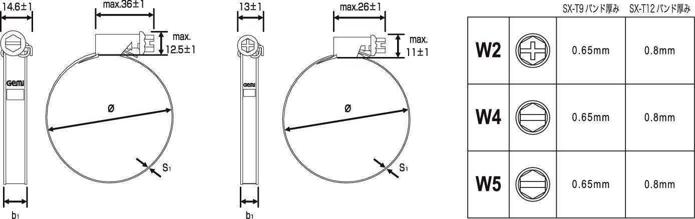 스테인레스밴드(Gemi제)