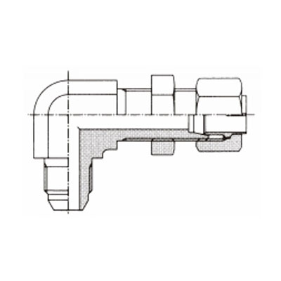 KLH 호스접속격벽유니온엘보