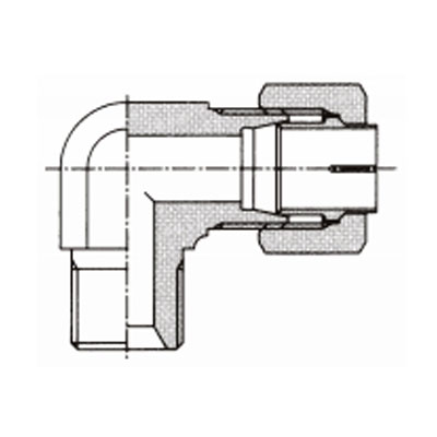 KLE 호스접속유니온엘보(암)