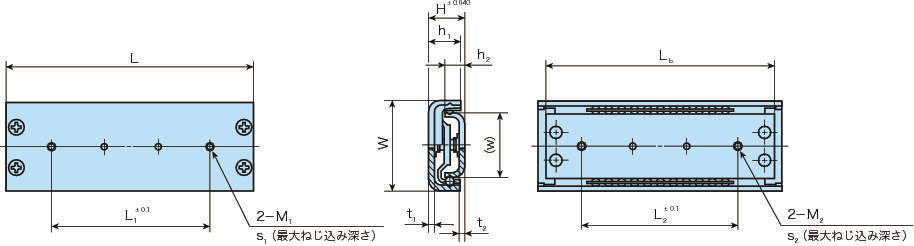 정밀볼슬라이드(랙기어＆피니온내장형) BSPG