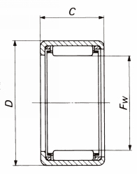 쉘형니들베어링 TA