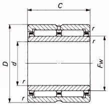 선삭형니들베어링 RNA69·NA69