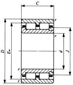 리테이너붙이롤러베어링 NAU