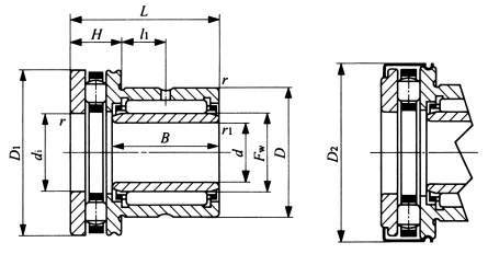 스러스트롤러베어링부착니들베어링 NBX