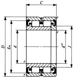 리테이너붙이롤러베어링 TRU